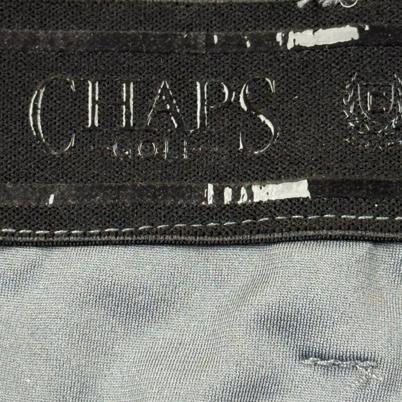 Chaps Golf Men's Slim Fit Gray Stretch Shorts Size 44 Comfort Waistband NWT - Picture 7 of 11